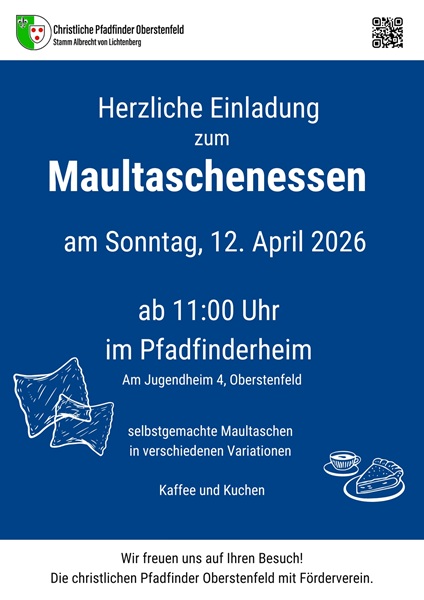 Maultaschenessen 12. April 2026
