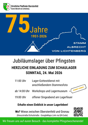 Pfingstlager 2026